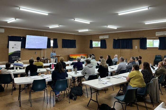 Grant Writing Masterclass participants at Middleton session