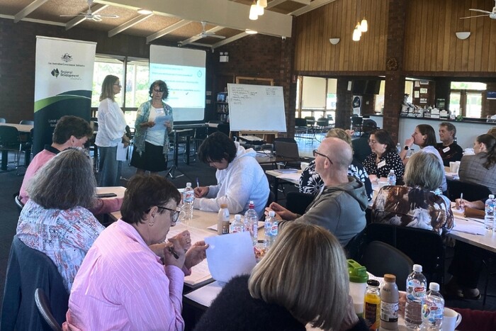 Grant Writing Masterclass participants at Hahndorf session